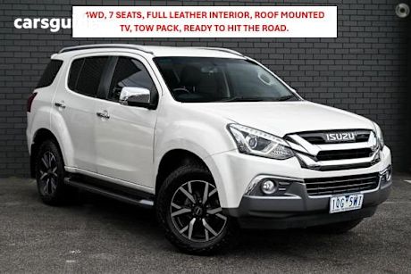 White 2019 Isuzu MU-X SUV LS-T 4X4