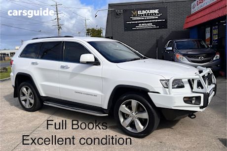 White 2014 Jeep Grand Cherokee SUV LIMITED 4X4