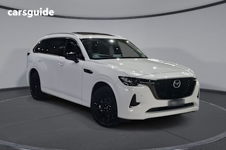 White 2025 Mazda CX-80 SUV P50E GT 4X4