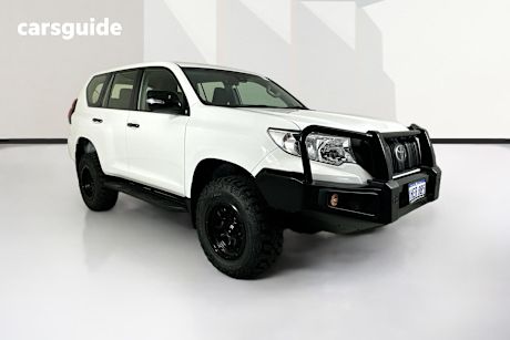 White 2021 Toyota Landcruiser Prado Wagon Gx