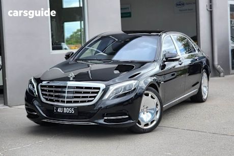 Black 2015 Mercedes-Benz S600 Sedan Maybach