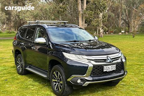 Blue 2019 Mitsubishi Pajero Sport Wagon Gls (4X4) 5 Seat