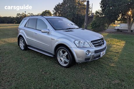 Black 2007 Mercedes-Benz ML SUV 63 AMG (4X4) W164