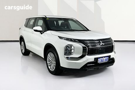White 2023 Mitsubishi Outlander Wagon Es 5 Seat (Awd)