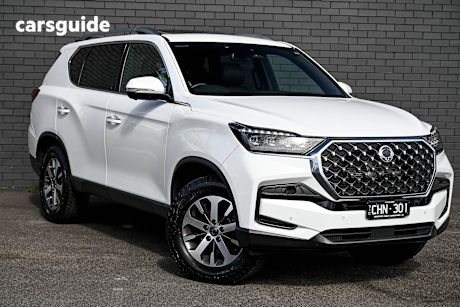 White 2023 Ssangyong Rexton SUV ULTIMATE 4X4