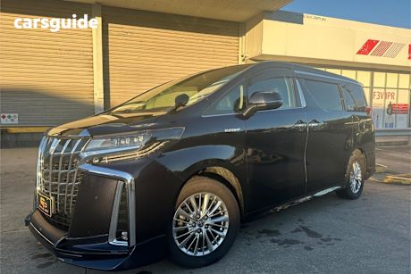 Black 2020 Toyota Alphard SUV SR C PACKAGE