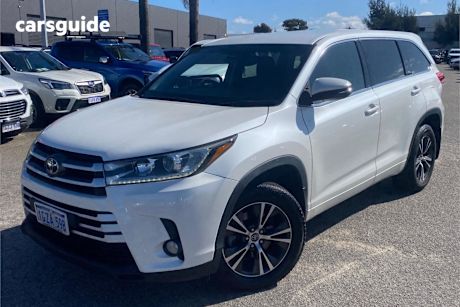 White 2019 Toyota Kluger Wagon Gx (4X2)