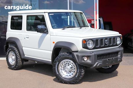 White 2024 Suzuki Jimny SUV GLX 4X4