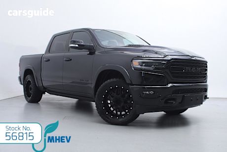 Black 2022 Ram 1500 Crew Cab Utility Limited