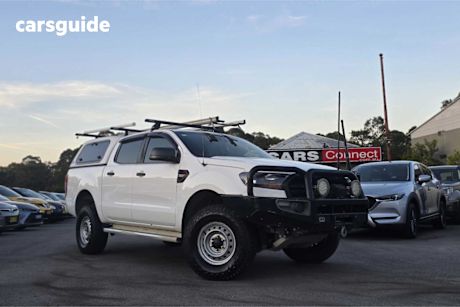 White 2019 Ford Ranger Double Cab Chassis Xl 3.2 (4X4)