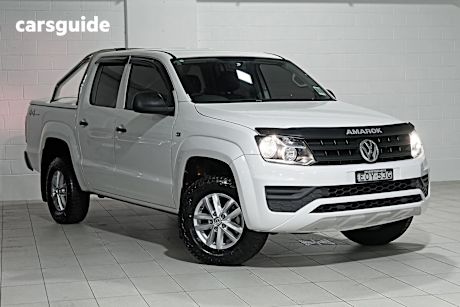 White 2021 Volkswagen Amarok Ute Tray TDI420 CORE 4X4