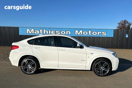 White 2018 BMW X4 SUV XDRIVE20I 4X4