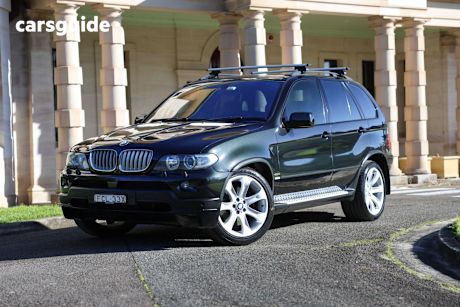 Black 2005 BMW X5 Wagon 4.8Is