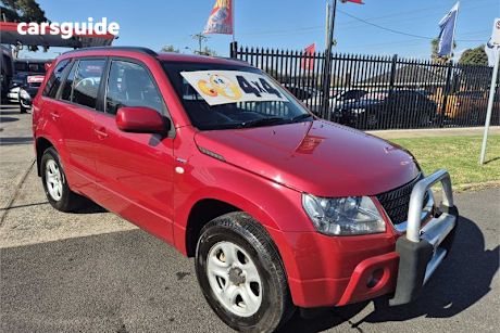 Red 2009 Suzuki Grand Vitara Wagon (4X4)