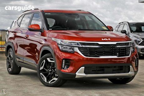 Orange 2025 Kia Seltos SUV GT-LINE 4X4