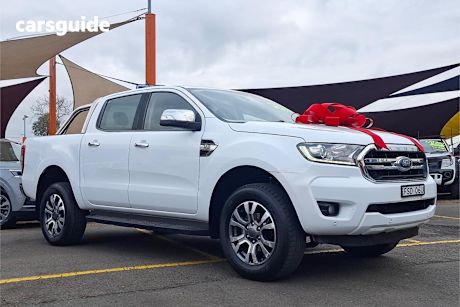 White 2018 Ford Ranger Double Cab Pick Up Xlt 3.2 Hi-Rider (4X2)