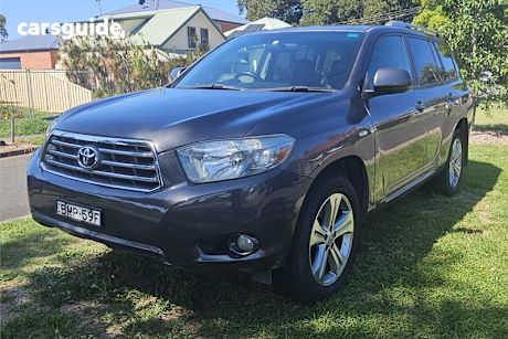 Grey 2009 Toyota Kluger Wagon Kx-S (Fwd)