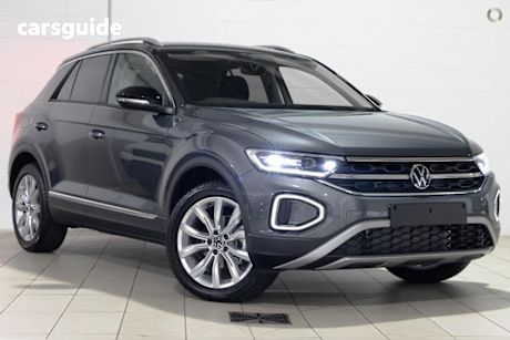 Grey 2025 Volkswagen T-ROC SUV 110TSI STYLE F