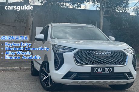 White 2023 GWM Haval Jolion SUV ULTRA F