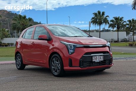 Red 2025 Kia Picanto Hatchback Sport (Pe2)