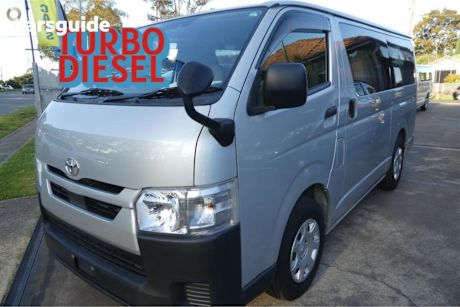 Silver 2022 Toyota HiAce Van Dx Long