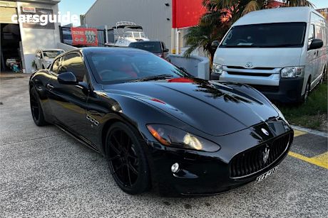 Black 2009 Maserati Granturismo Coupe S R