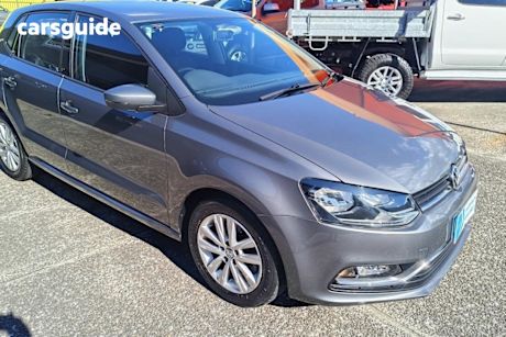 Grey 2016 Volkswagen Polo Hatchback 81 Tsi Comfortline