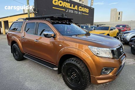 Gold 2016 Nissan Navara Ute Tray ST 4X4