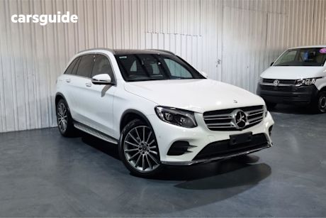 White 2016 Mercedes-Benz GLC-Class SUV GLC250 D 4WD
