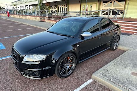 Black 2007 Audi RS 4 Sedan 4WD