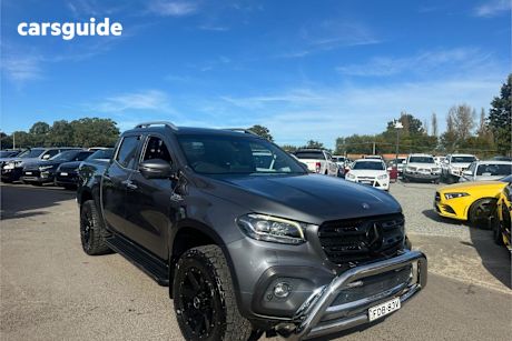 Grey 2018 Mercedes-Benz X Ute Tray X350D POWER 4X4