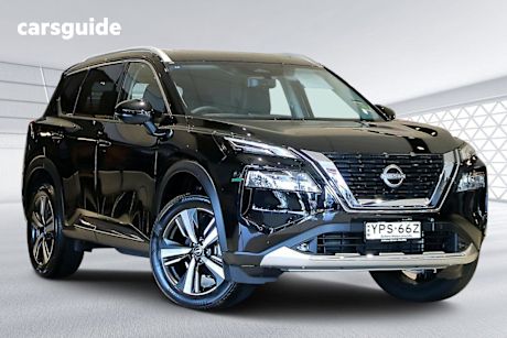 Black 2024 Nissan X-Trail Wagon Ti (4Wd)