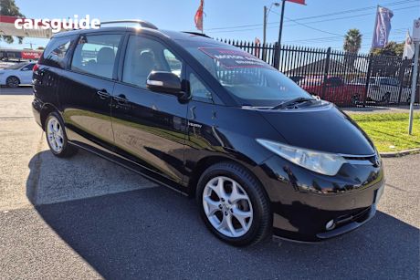 Black 2007 Toyota Tarago Wagon Glx