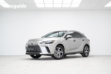Silver 2024 Lexus RX SUV RX350H LUXURY F