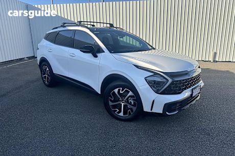 White 2024 Kia Sportage Wagon Gt-Line Hev (Fwd)