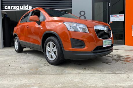 Orange 2016 Holden Trax SUV LS F