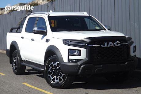 White 2025 JAC T9 Ute Tray HAVEN 4X4