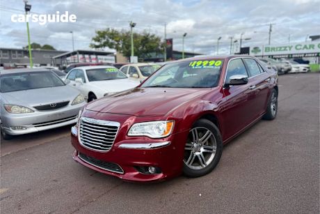 Red 2012 Chrysler 300C Sedan Crd