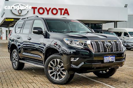 Black 2021 Toyota Landcruiser Prado SUV VX 4X4