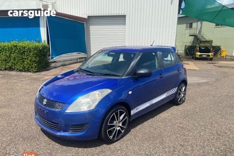 Blue 2011 Suzuki Swift Hatch GA F