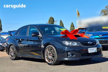 Black 2012 Subaru Impreza Sedan WRX STI SPEC R 4WD