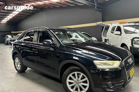 Blue 2012 Audi Q3 Wagon 2.0 Tfsi Quattro (125Kw)