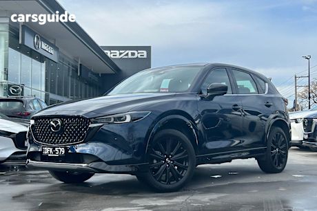 Blue 2024 Mazda CX-5 SUV G25 GT SP 4X4