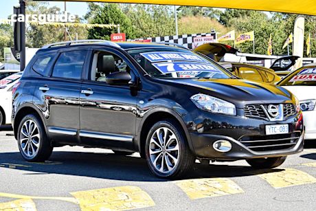 Black 2011 Nissan Dualis Hatch +2 TI 4X4