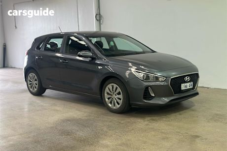 Grey 2019 Hyundai I30 Hatchback Go