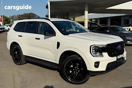 White 2025 Ford Everest SUV SPORT 4X4