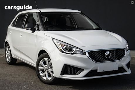 White 2024 MG MG3 Hatch CORE F