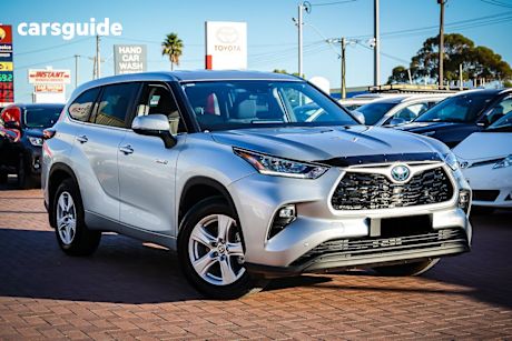 Silver 2024 Toyota Kluger Wagon Gx Hybrid Awd