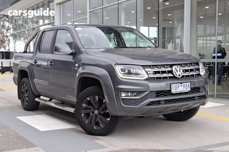 Grey 2021 Volkswagen Amarok Ute Tray TDI580 HIGHLINE 4X4