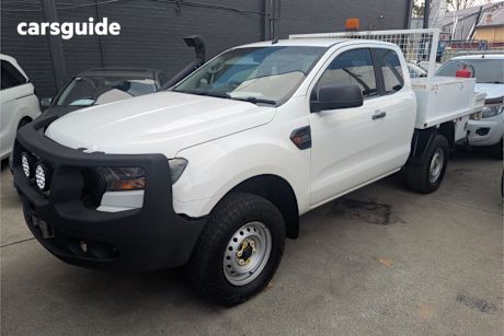 White 2018 Ford Ranger Super Cab Chassis Xl 3.2 (4X4) (5 Yr)